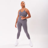 The 'Energy' Sports Bra - Charcoal