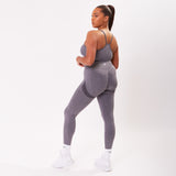 The 'Energy' Sports Bra - Charcoal